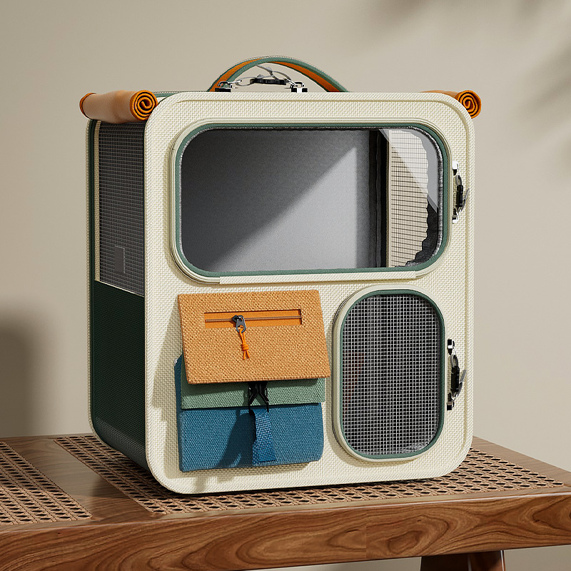 猫包外出便携猫咪背包书包保暖坐车神器宠物双肩包狗狗大容量猫箱