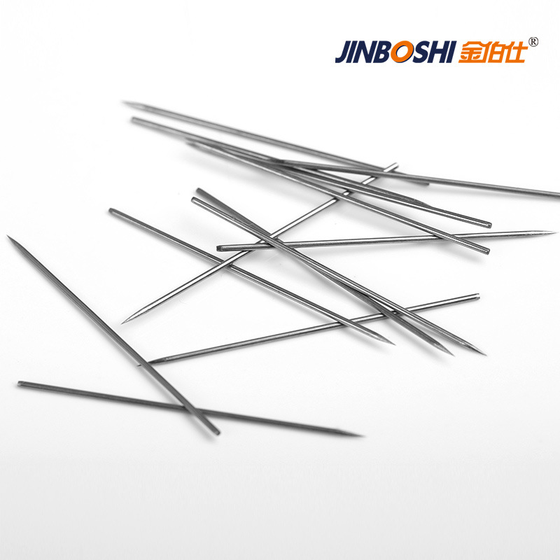 株洲钨棒厂家供应磨尖钨针 φ2.4*18.5*4.5负离子发生器针 放电针