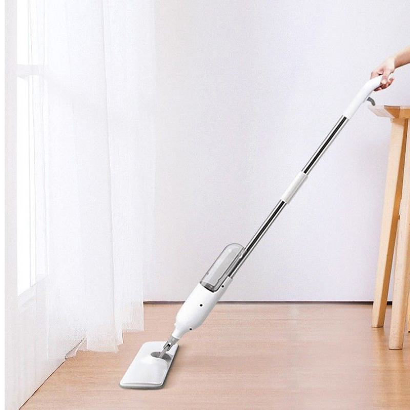 美的家用喷水拖把fc1喷雾拖把干湿两用带喷水拖把360°旋转拖杆