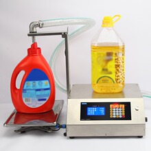 灌装机液体自动定量粘稠食用油洗衣液大流量称重分装机手压式1780