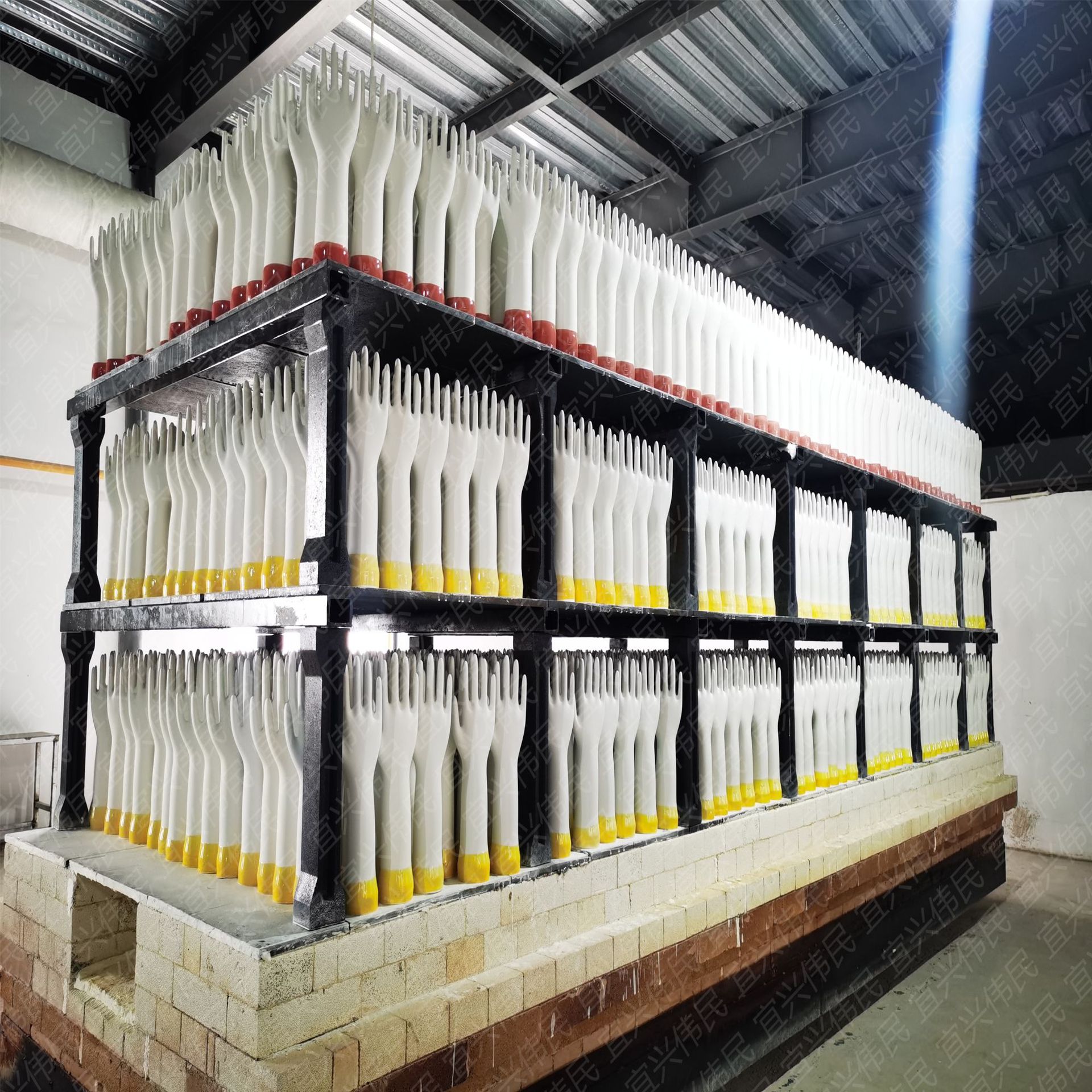 丁腈手套生产陶瓷手模强度高冷热急变性好使用次数多pvc陶瓷手模