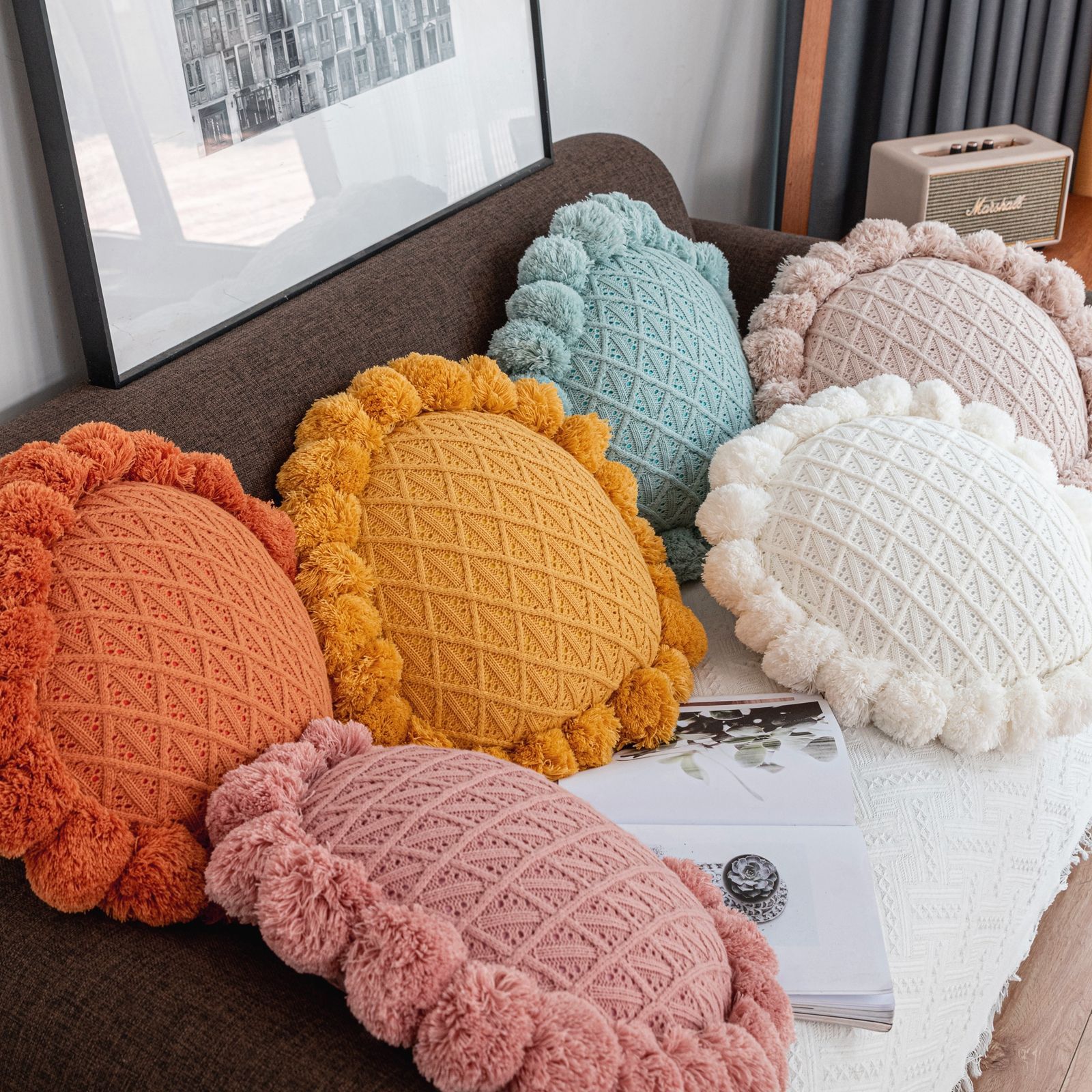 抱枕装饰品手工