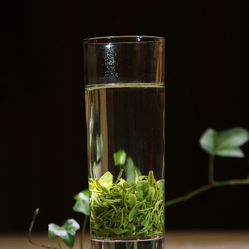 恩施玉露散袋装明前绿茶叶蒸青罐装富硒茶毛尖100克