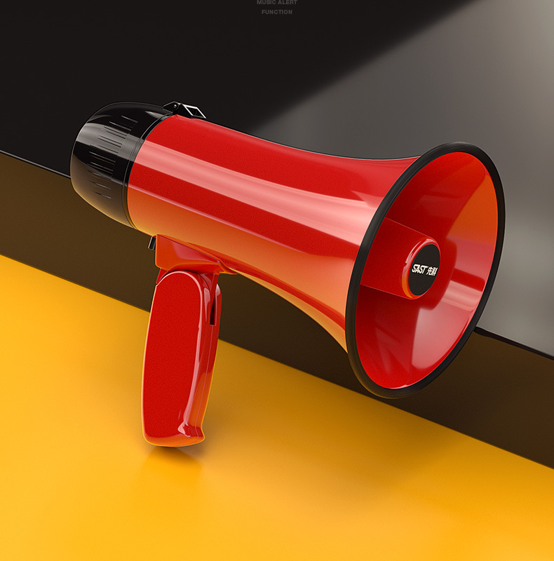 手持高音喊话器扩音器摆摊货叫卖可录音便携广告卖菜地摊小型