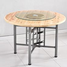 热销 大圆桌面板家用实木15人台面转盘10简易餐桌转桌小户型饭桌