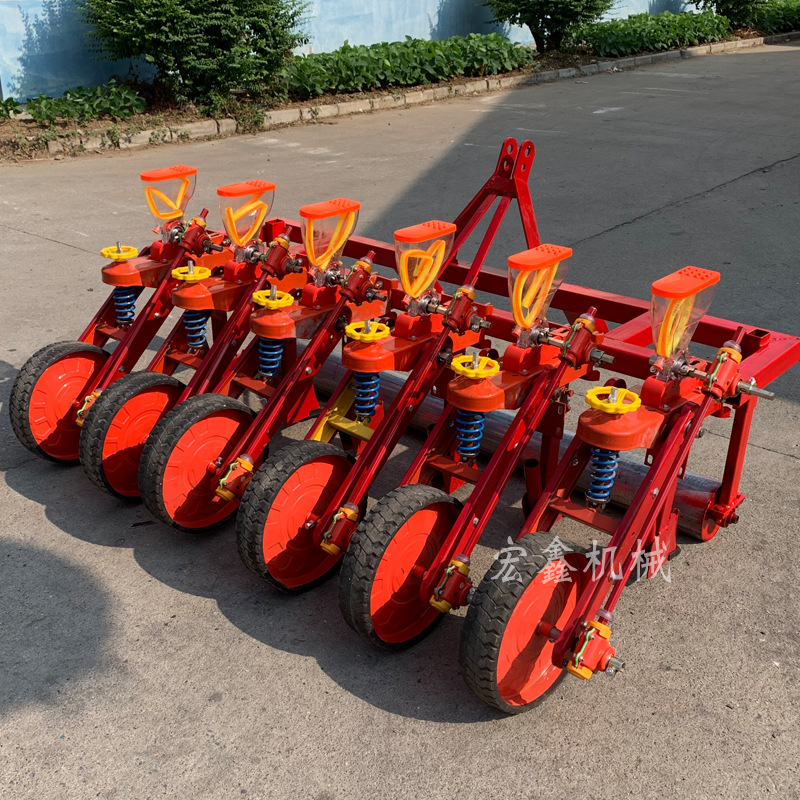 拖拉机带施肥播种一体机 12行小麦播种机 农用小麦种植机