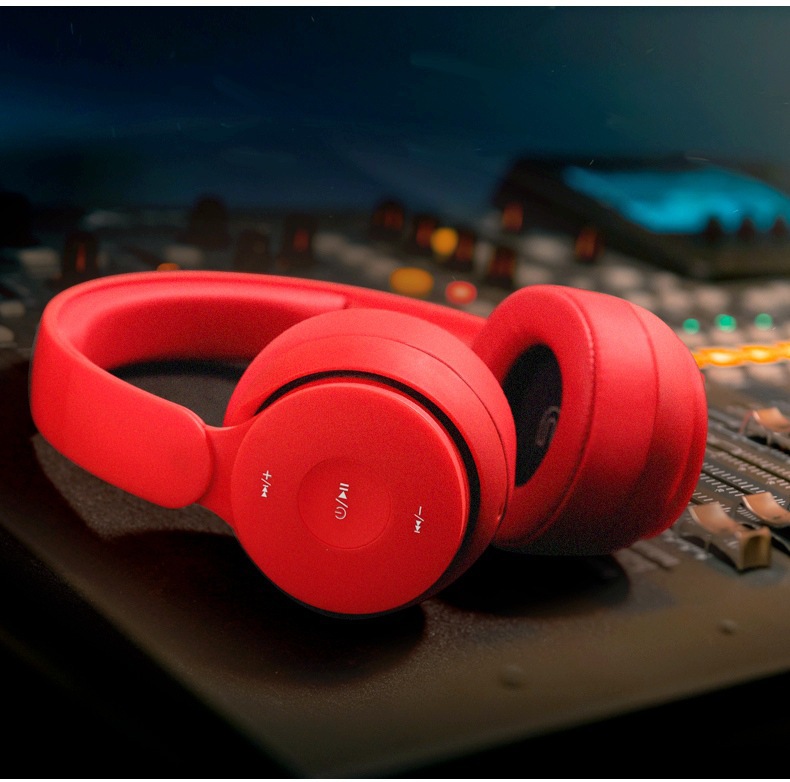 头戴式无线双耳隔音立体声道杜比音效长续航待机运动跑步蓝牙耳机