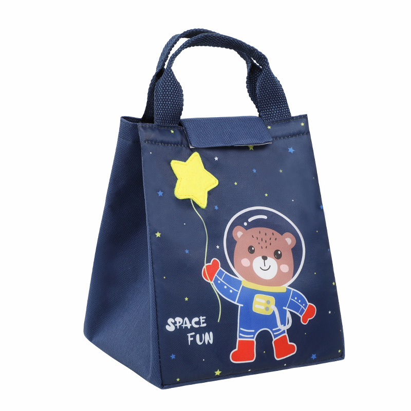 New Product Insulated Lunch Box Bag Wholesale 3d Stereo Thermal Bag Student with Rice Lunch Bag Portable Cute Lunch Box Bag