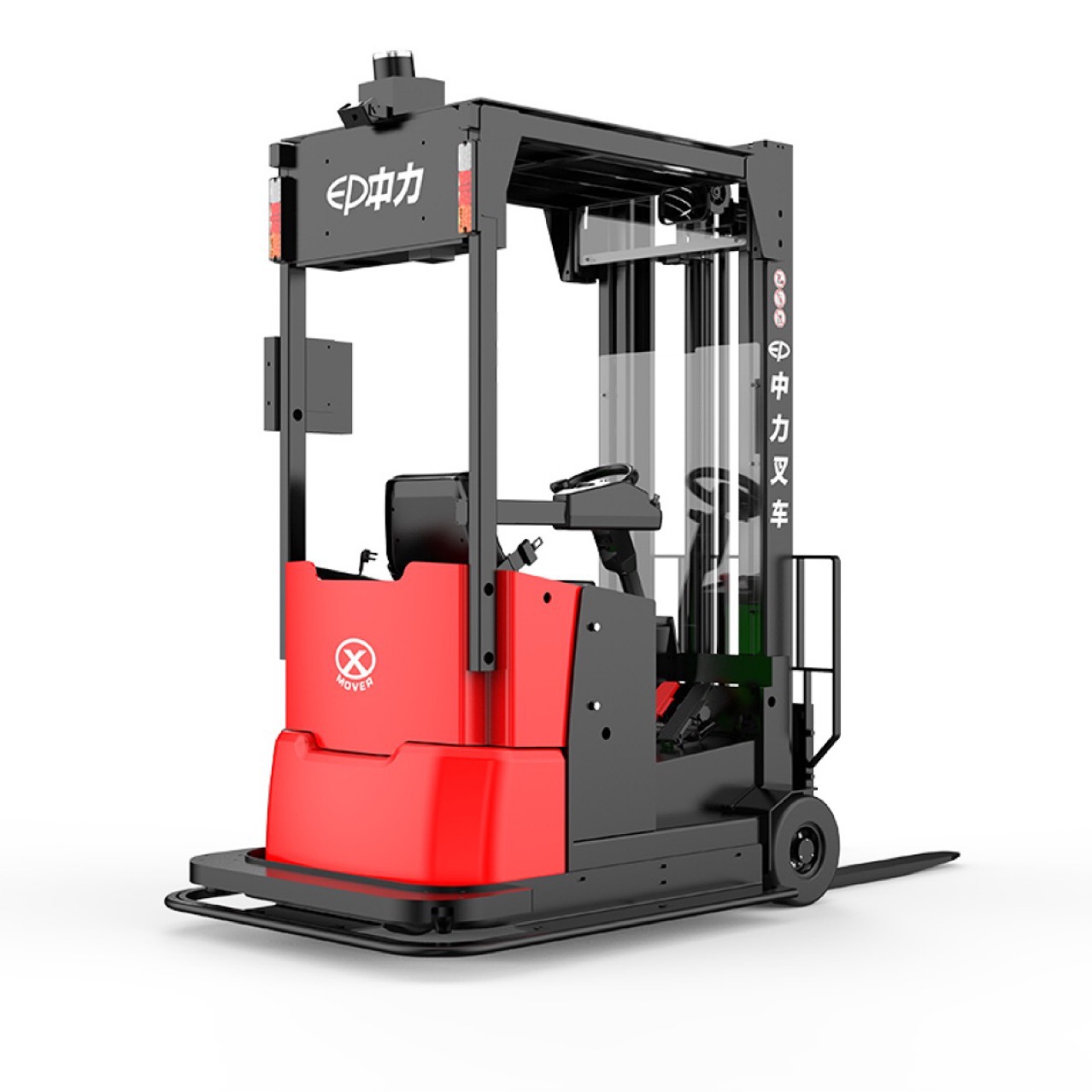 天津智能物料配送agv叉车窄通道无轨激光导航agv无人搬运叉车定金