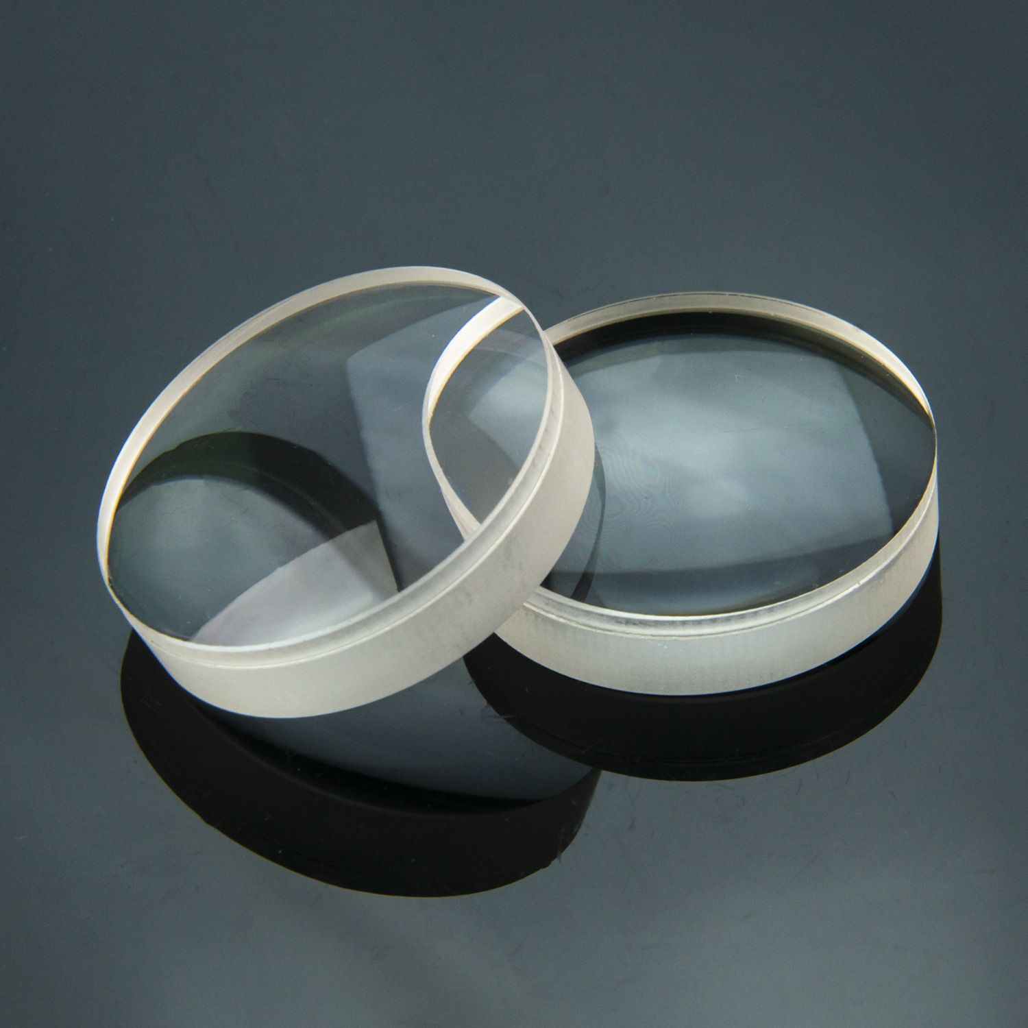 厂家定制胶合透镜消色差透镜diy自制天文望远镜物镜玻璃凸透镜ly