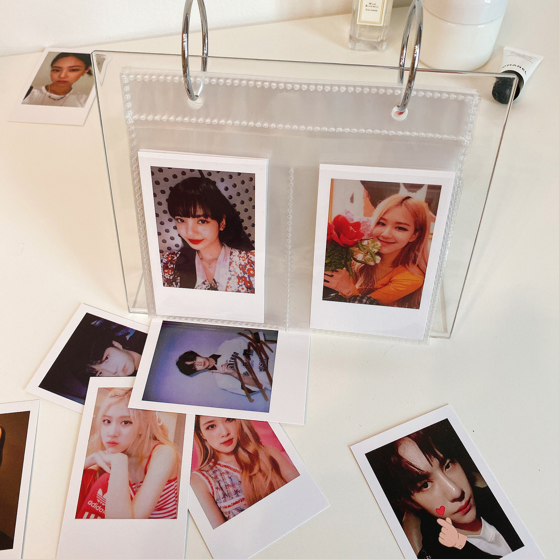 亚克力插页相框3寸拍立得小卡照片收纳相册追星桌面装饰摆件-阿里巴巴