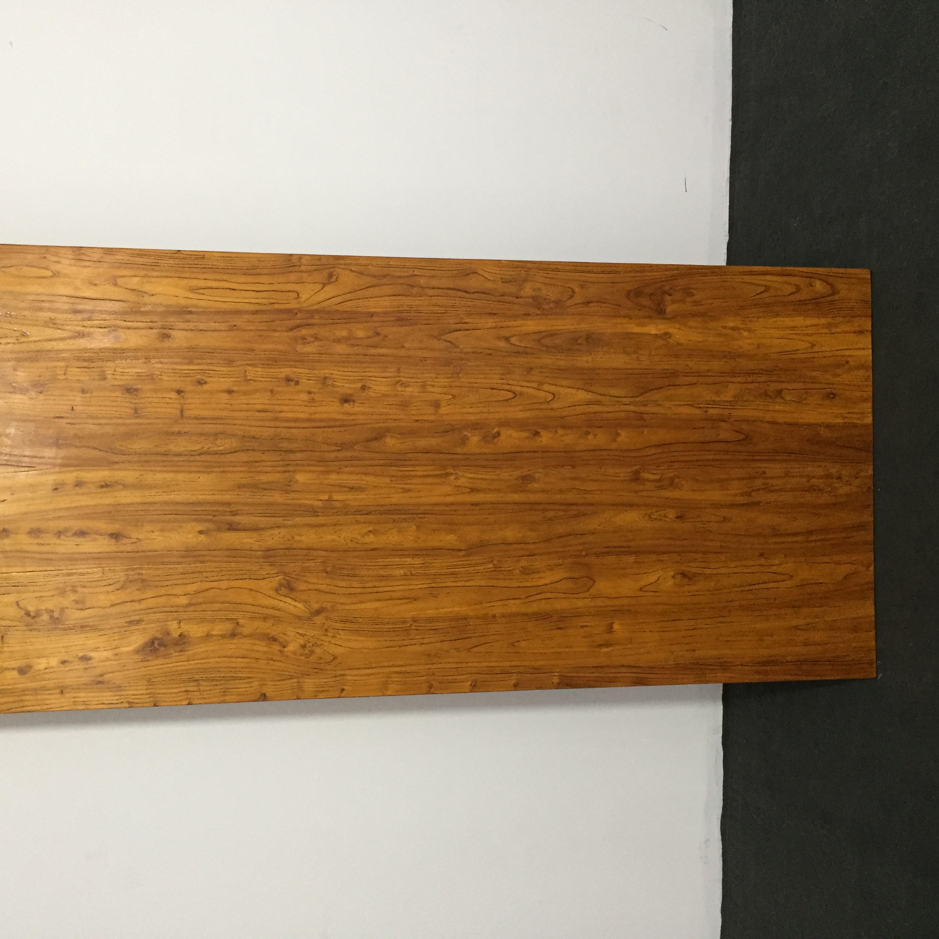 新中式民俗老榆木家具楼梯踏步护墙板材 仿古桌面板纹理清晰