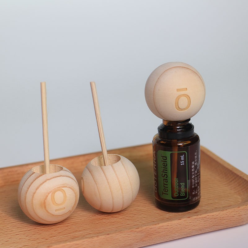 美国doterra/多特瑞家用精油香薰松木扩香球 卧室清新空气香薰棒