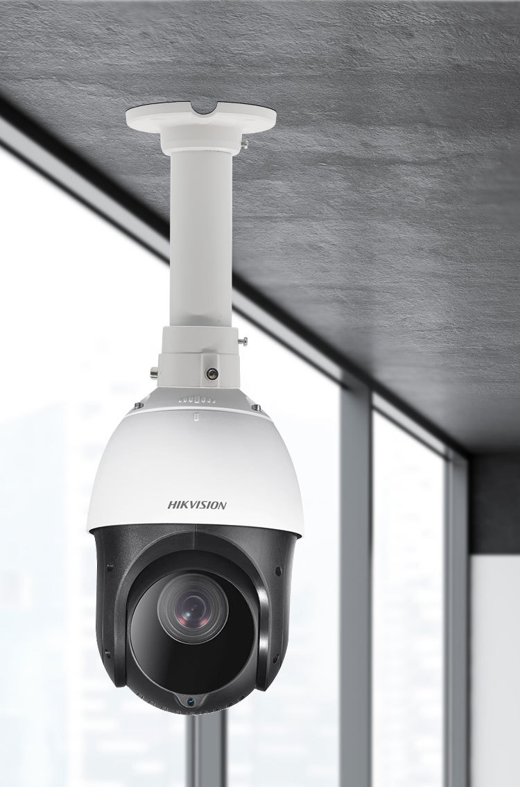 加厚1661 高速球机吸顶20cm摄像头吊装监控铝合金支架红外球机