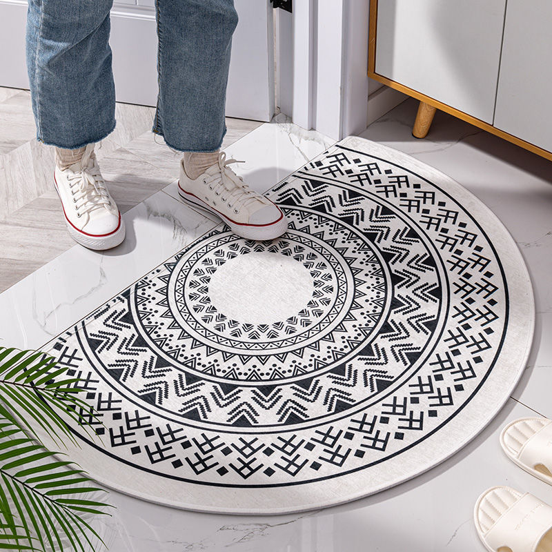 Household Doorway Entrance Door Floor Mat Doorway Doormat Bedroom Foot Mat Non-Slip Floor Mat Bathroom Entrance