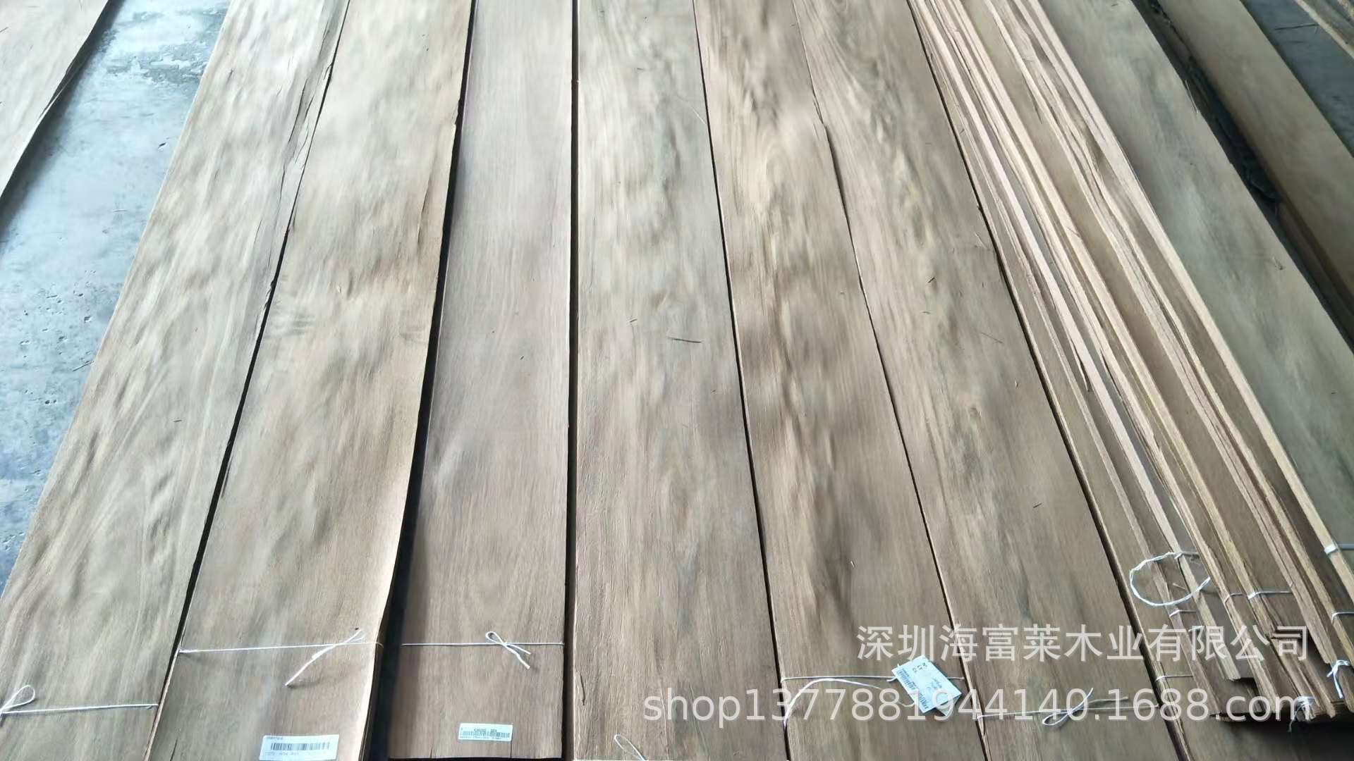 鲍迪豆山纹木皮染色饰面板 鲍迪豆黑鸡翅工艺品木皮 鲍迪豆涂装板