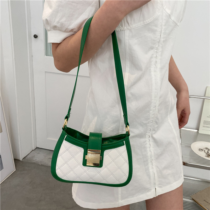 Retro Textured Underarm Bag Women's Bag 2022 New Fashion All-Matching Ins Messenger Bag French Niche Handbag