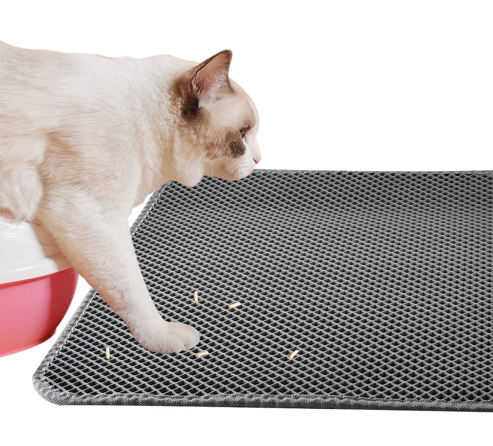 Double-Layer Eva Non-Slip Cat Litter Mat Pet Bed Cat Cage Pet Pad Kennel Pad Falling Sand Mat Pet Supplies