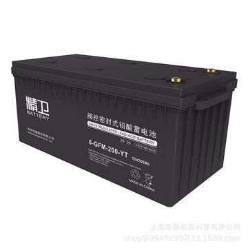 科华精卫蓄电池6-gfm-200-yt免维护12v200ahups电源直流屏电瓶