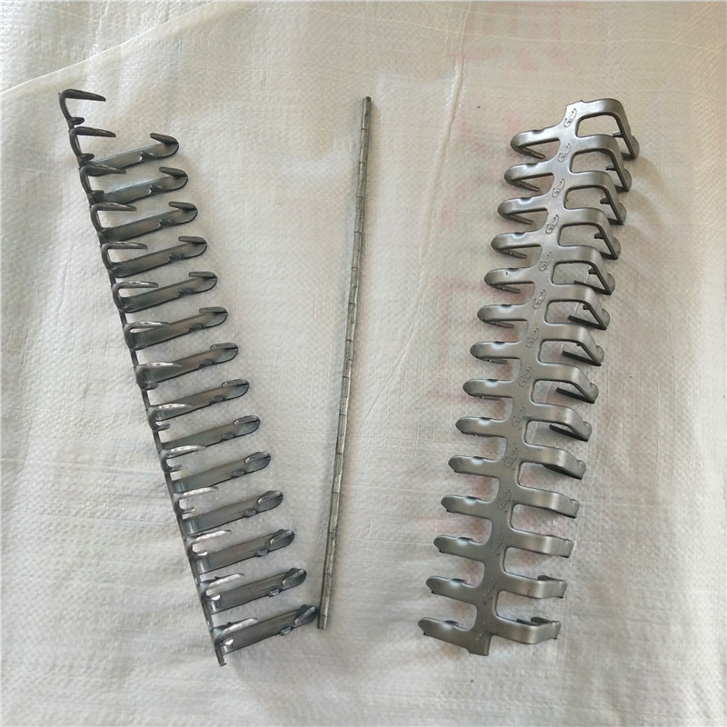 输送带皮带扣 碳钢狼牙式工业传送带扁扣 35号45号55号65号75号