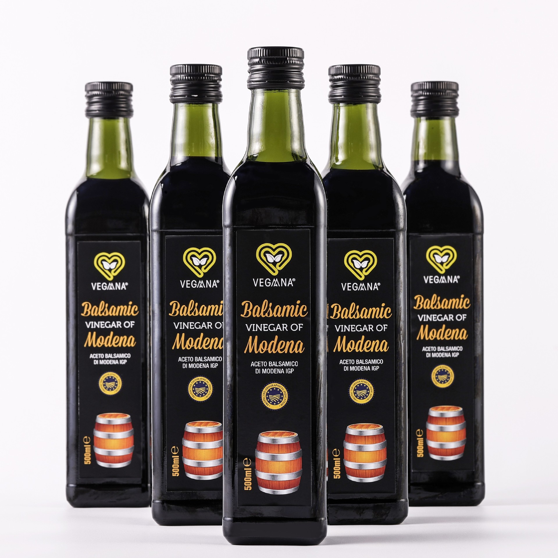 意大利进口vegaana摩德纳黑醋星级酒店西餐专用调味醋欧盟igp认证