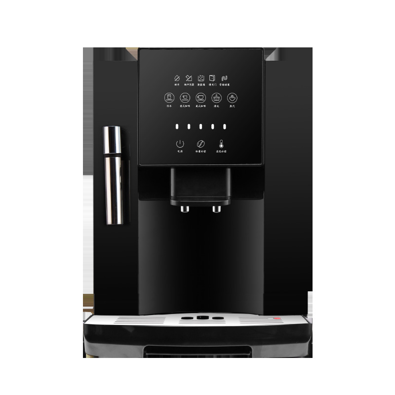 Touch Screen Automatic Integrated Household Steam Frothed Milk American Italian Freshly Ground Small Coffee Machine