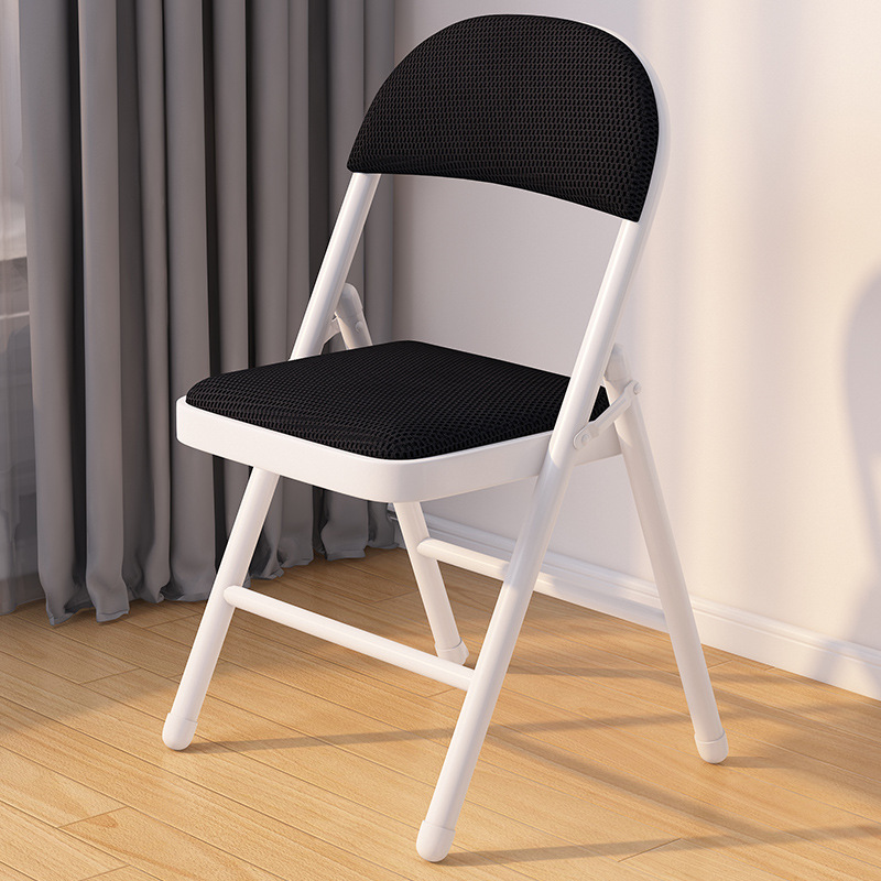 可折叠椅子便携靠背椅餐椅阳台家用宿舍椅培训办公电脑椅简易凳子