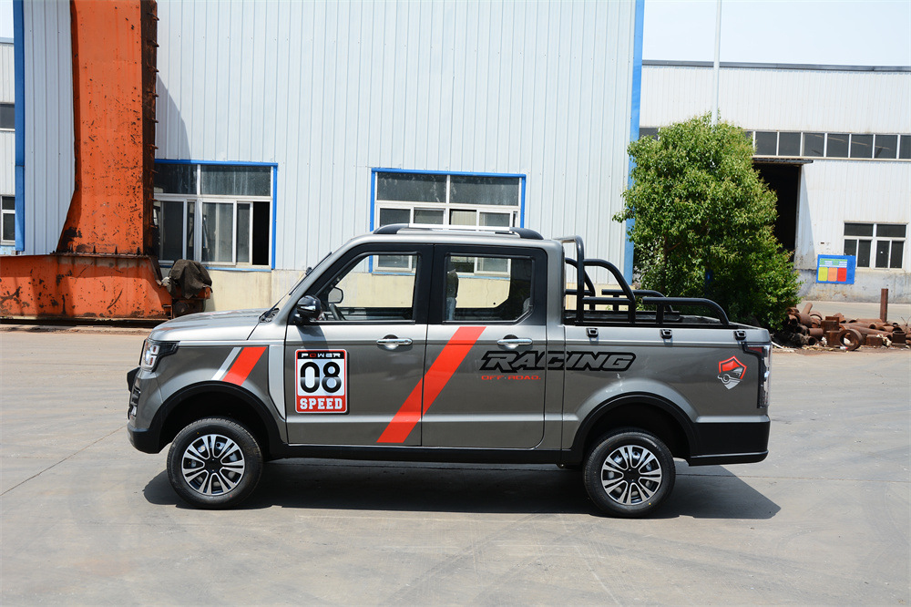 苏客四轮电动车新能源汽车电车皮卡家用新款油电混动拉货4米皮卡