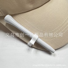 s型塑料高尔夫球座帽边夹 Golf Tee Brim Clip