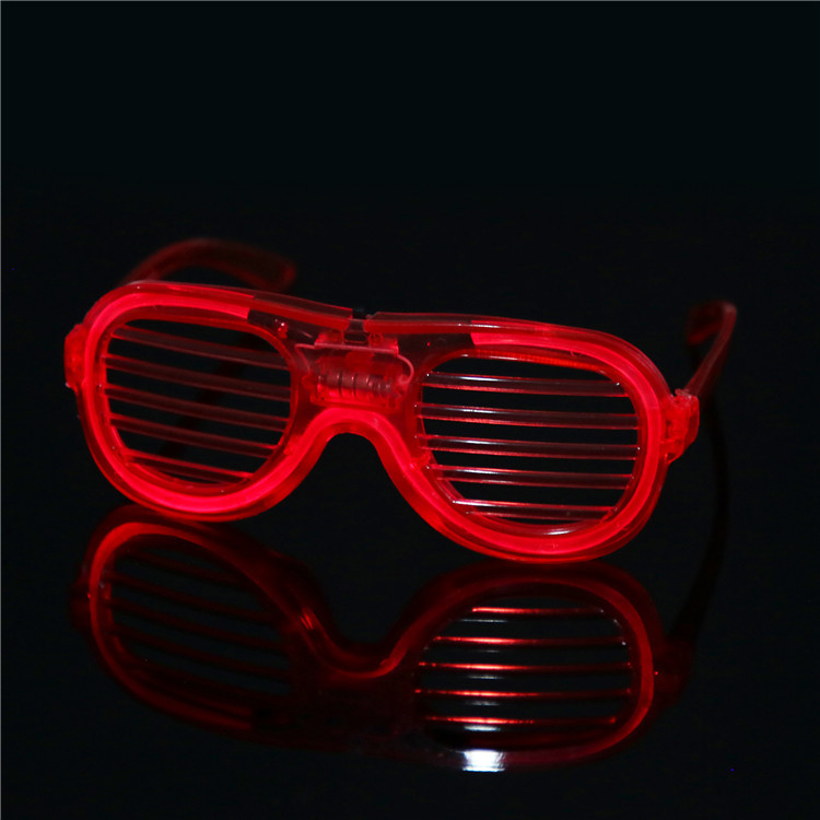 Luminous Glasses Blinds Led Glasses Glasses Fluorescent Luminescent Glass Glasses Bar Activity Supplies Children's Luminous Toys