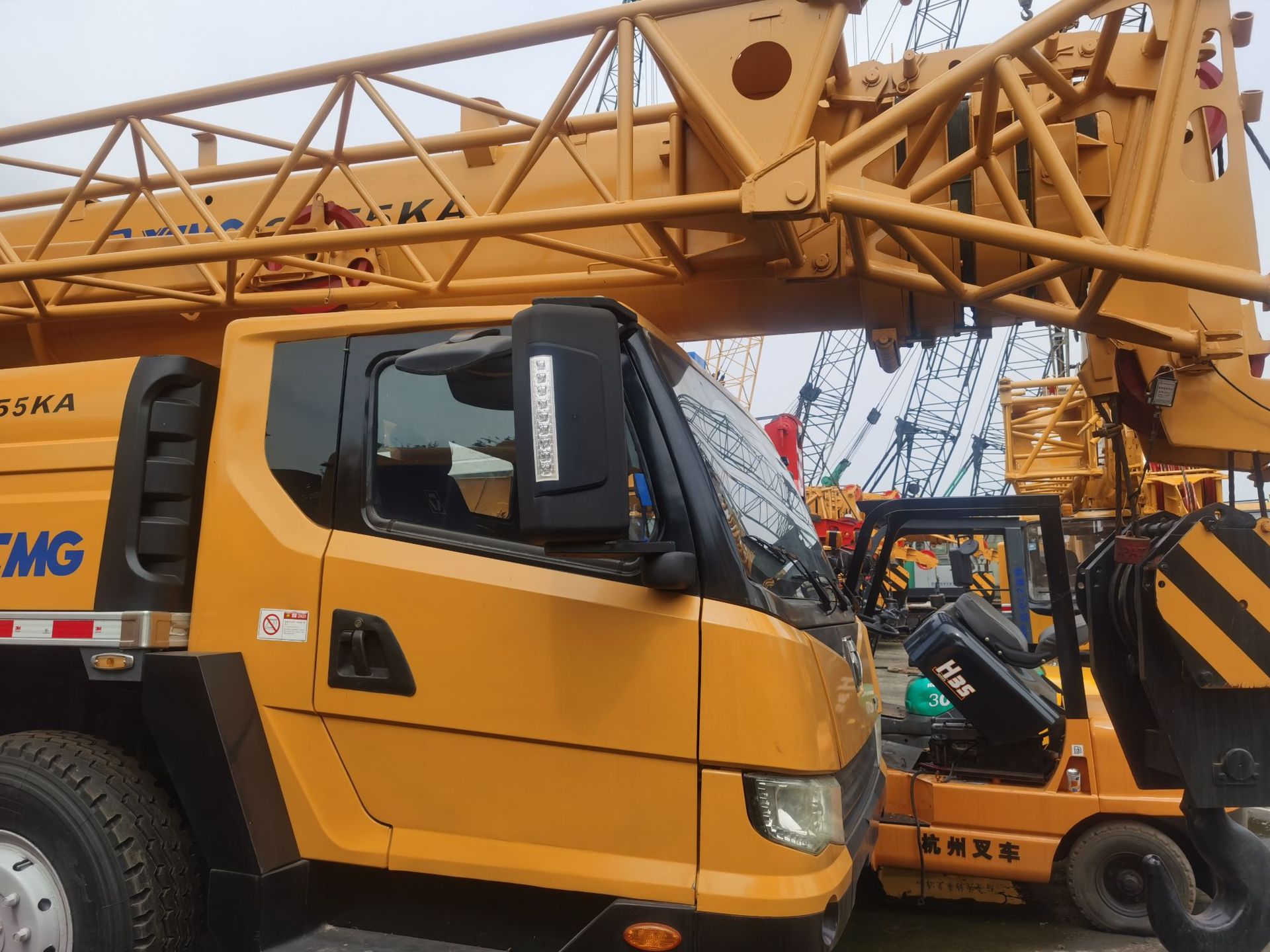 0ton xcmg qy55k qy55ka crane 2019年徐工55吨汽车吊 二手 吊车