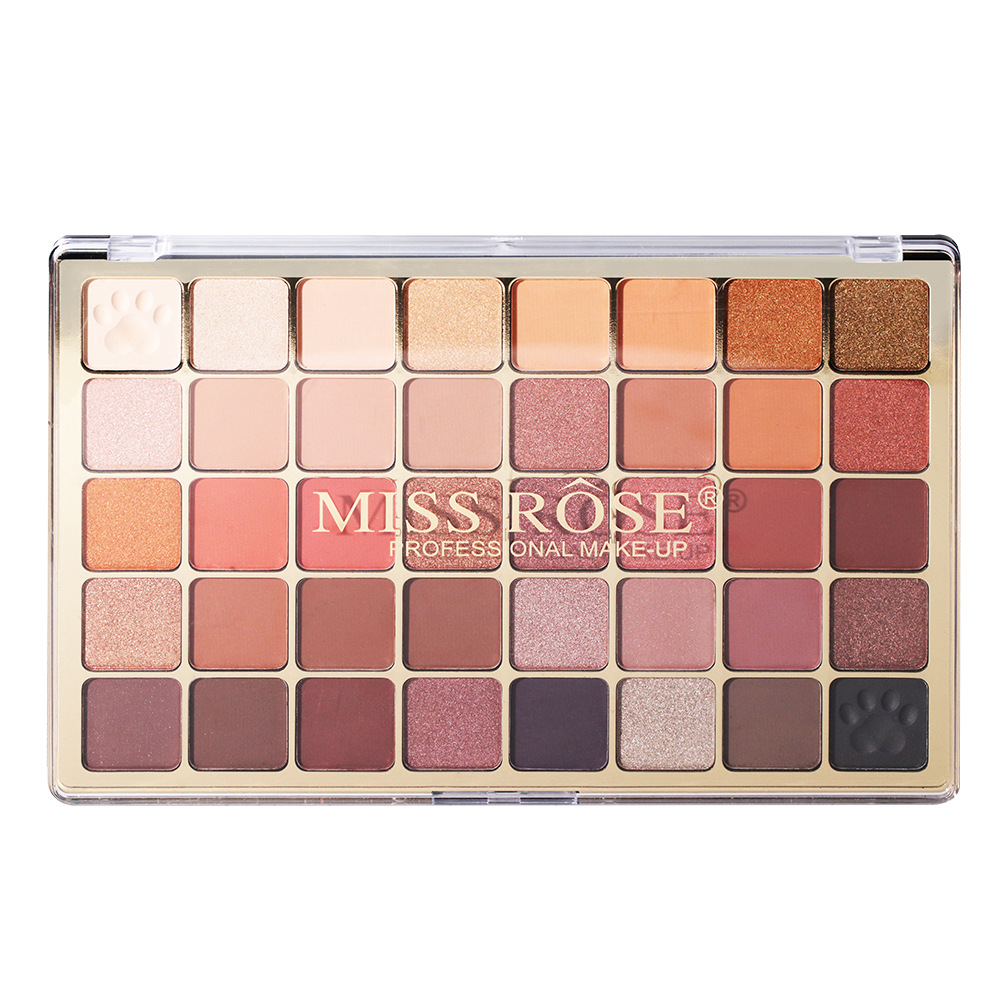 Cross-Border Christmas Beauty New Product Shimmer Eyeshadow Foreign Trade European and American Sequins Matte Eyeshadow Palette Cosmetics Makeup Wholesale