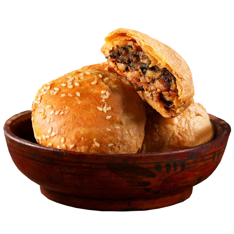 金华酥饼梅干菜肉大个正宗浙江手工传统特产梅菜扣肉零食梅菜烧饼