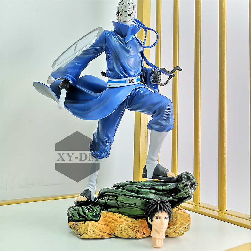 轮回宇智波带土手办动漫火影忍者gk双头雕白面具晓组织飞手办批发