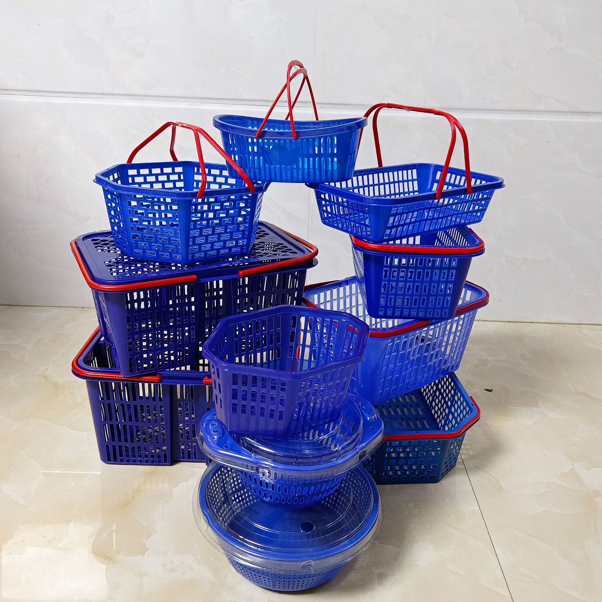 带盖杨梅框一次性方形塑料水果筐手提草莓蓝莓桑葚荔枝筐无花果厂