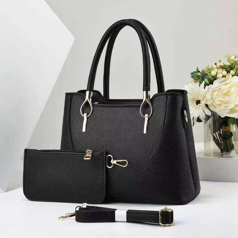 2024 Spring Style European and American Style Women's Bag Set Large Capacity Women's Handbag Fashion Shoulder Messenger Bag