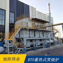 RTO蓄热式焚烧炉工业烟尘净化废气处理设备污泥垃圾催化 燃烧装置