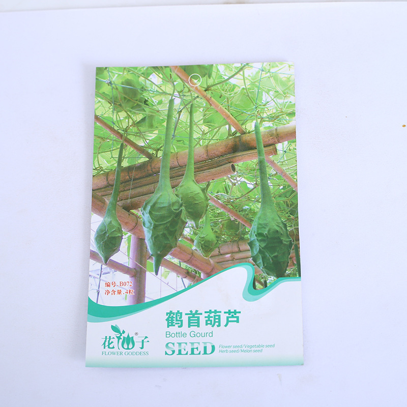 鹤首葫芦种子观赏文玩葫芦种籽春季爬藤南瓜种庭院盆栽蔬菜种孑籽