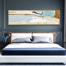 家居卧室床头挂画样板房抽象艺术壁画现代简约酒店客厅北欧装饰画