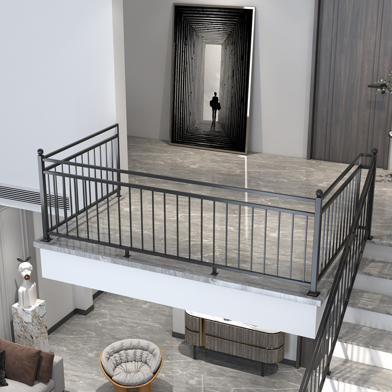 楼梯扶手装饰护栏实木家用阁楼室内阳台飘窗栏杆别墅小区围栏装饰
