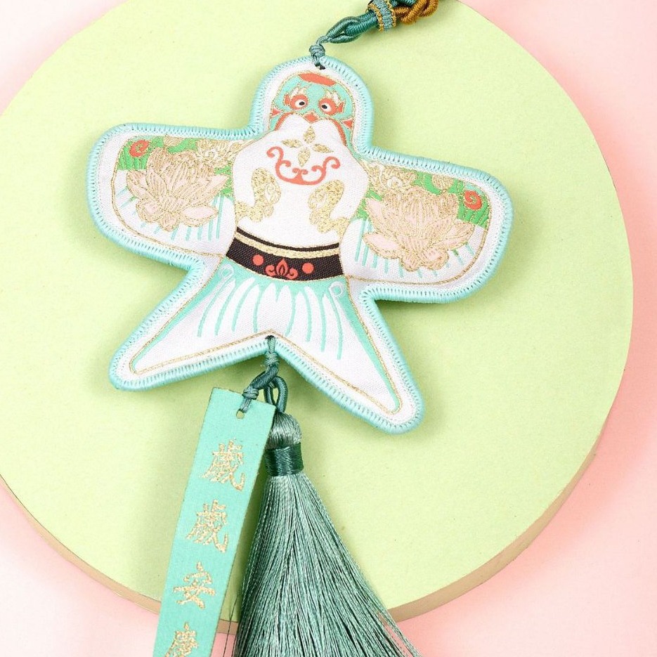 国潮文创香囊香包挂件礼品刺绣纸鸢礼盒古风汉服配饰汽车挂饰