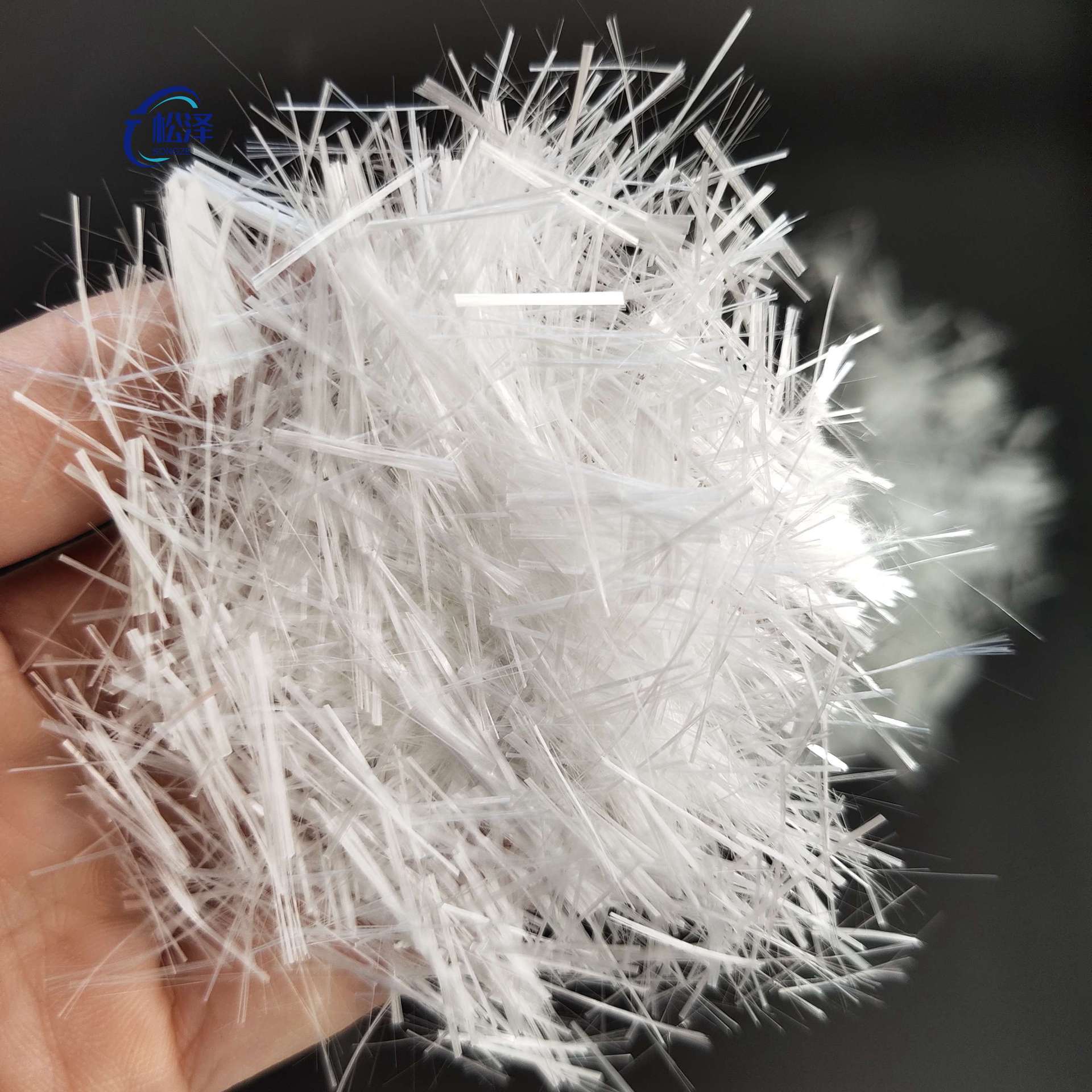 耐碱玻璃纤维 混凝土砂浆路面抗拉增强耐裂短切玻璃纤维