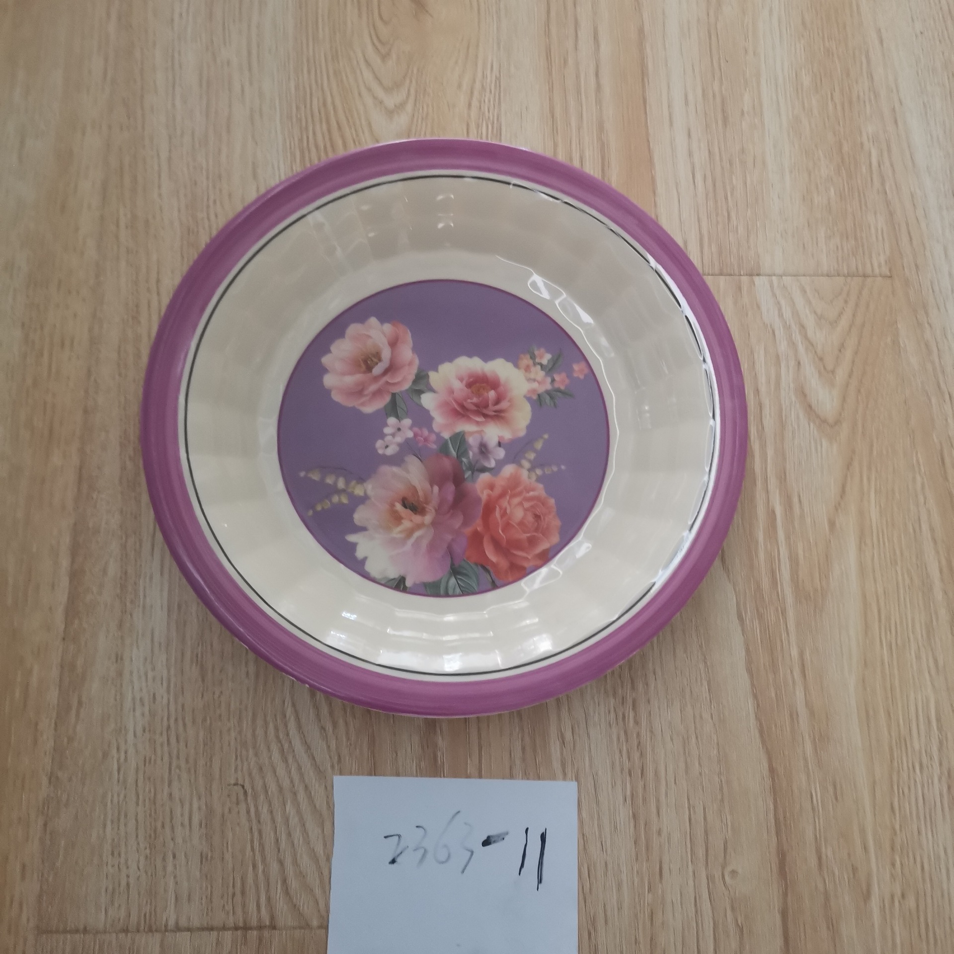 Plate Amine Plate 11-Inch Melamine Platter Plastic Imitation Porcelain