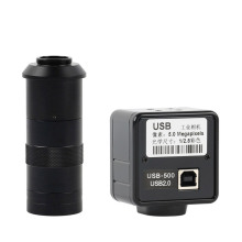 500万 USB2.0工业相机 100倍电子视频显微镜 手机主板维修检测