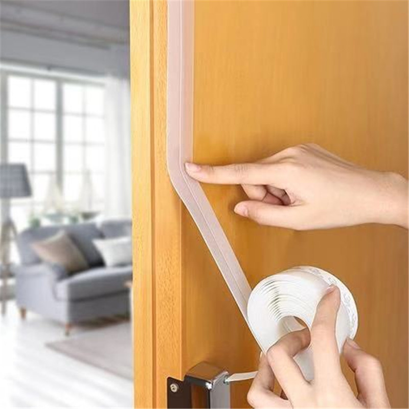 Door Windproof Insect-Proof Sealing Strip Door and Window Gap Windproof Insulation Sticker Soundproof Steel Window Dust-Proof and Warm Adhesive Strip