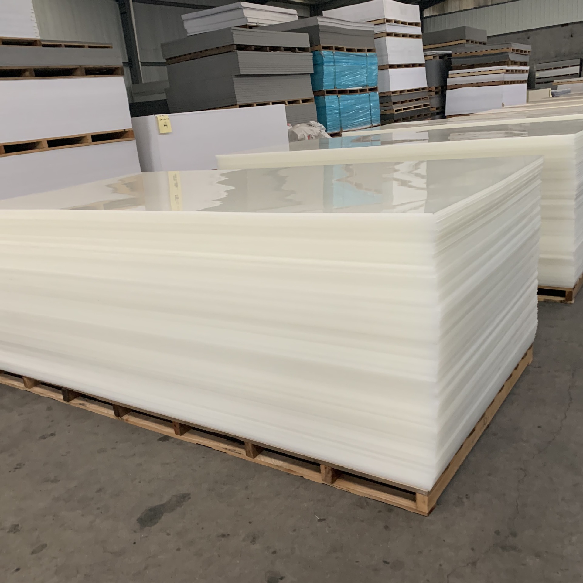 1阻燃pp塑胶板pp米灰塑胶板pp塑料板材pp板