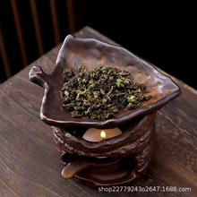 陶瓷茶炉醒茶器茶道零配小型家用茶叶提香器蜡烛烤茶器普洱焙茶器