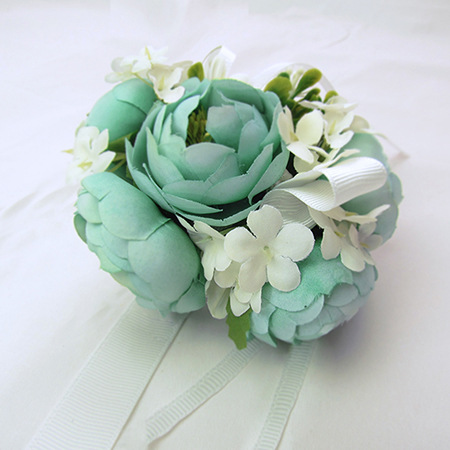 窗帘绑带仿真花夹子配件绑绳欧式绑花扎带装饰窗帘扣蕾丝纱帘束带