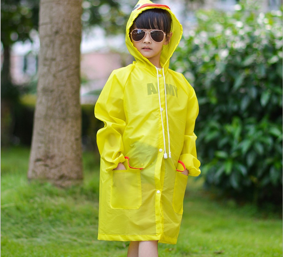 Children's Whole Body Raincoat New Kindergarten Primary School Students Child Baby Poncho Boys and Girls Suits Raincoat Wholesale