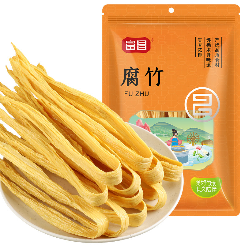 富昌腐竹500g*2袋干货手工非油炸黄豆制品腐竹官方旗舰店-阿里巴巴